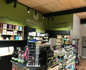 Store of vitamins and other health supplements