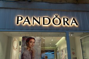Pandora Store Signage