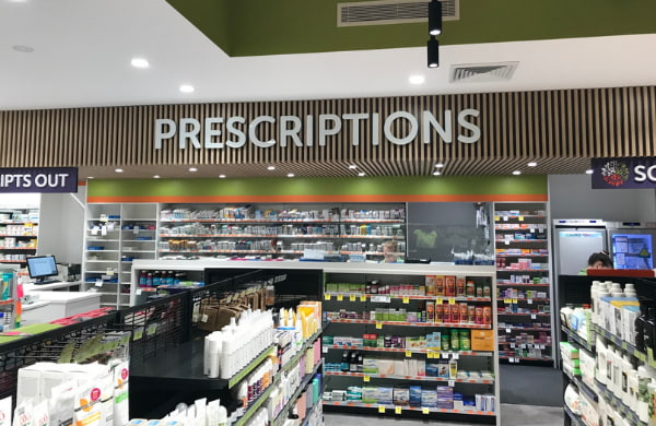 Prescriptions Signage