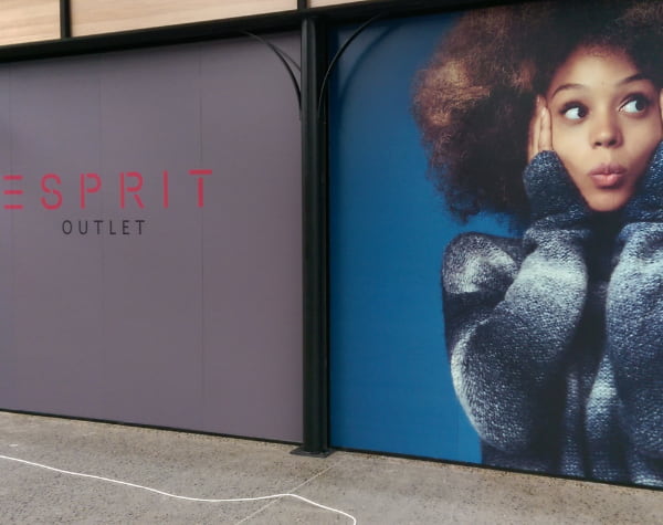 Large digital print of Esprit