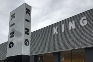 King store and signage