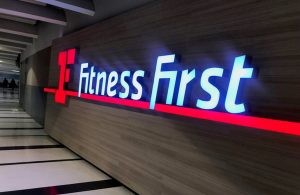 Fitness First Wall Panel